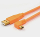 Провод камера-ноутбук (Кабель USB 2,0 Mini USB для камеры, оранжевый)