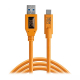 Tether Tools TetherPro USB 3.0 to USB-C 4.6m Orange (CUC3215-ORG)