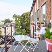 Balcon с кухней