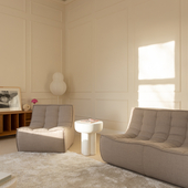 Зал бежевый