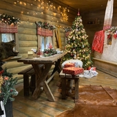 Новогодняя изба