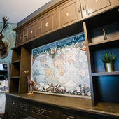 Комната с камином