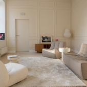 Зал бежевый