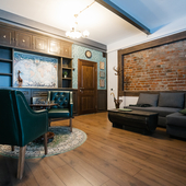 Комната с камином