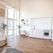 Balcon с кухней