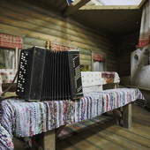 Деревенская изба