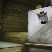 Деревенская изба