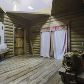 Деревенская изба