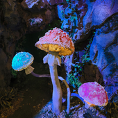 Сказочный лес и пещера