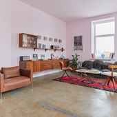 Зал розовый