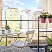 Balcon с кухней