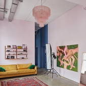 Зал розовый