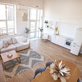 Balcon с кухней