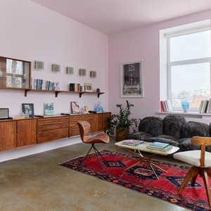 Зал розовый