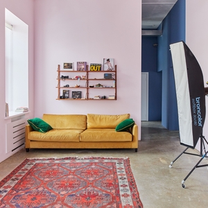 Зал розовый