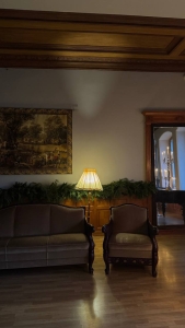 Каминный зал в особняке на Невском