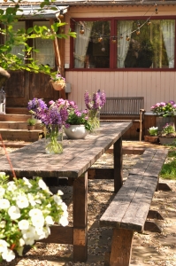 Розовый дом