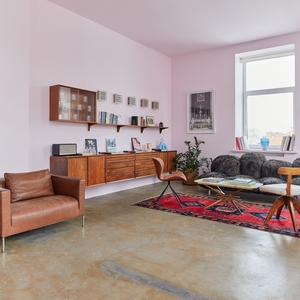 Зал розовый