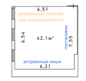Зал Художник One