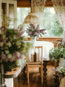 Розовый дом