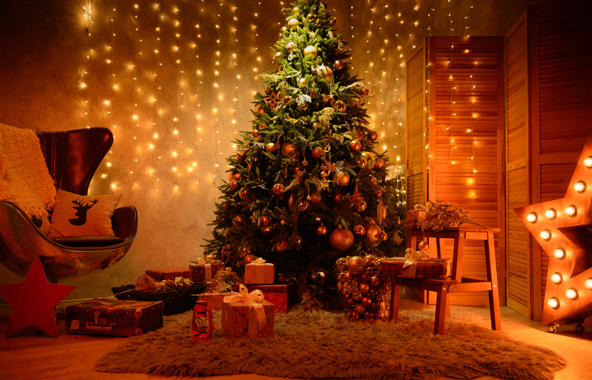 Зал LOFT (НГ декорации 27.10 по 20.01)