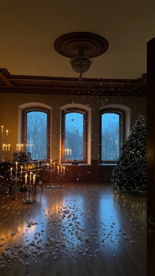 Каминный зал в особняке на Невском