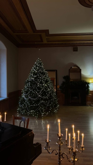 Каминный зал в особняке на Невском