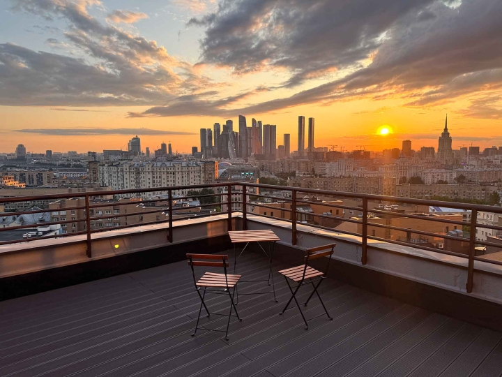 Терраса + Зал  на Плющихе