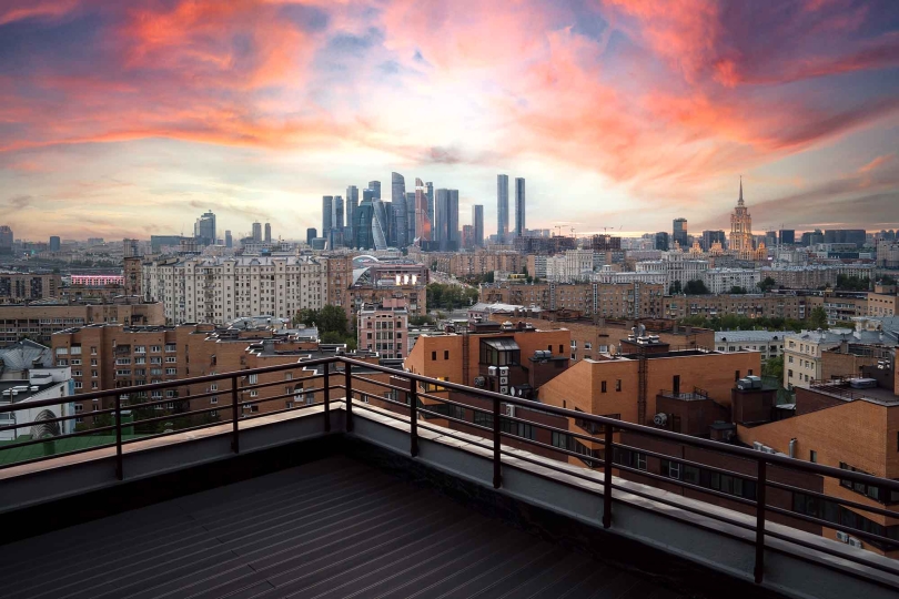 Терраса + Зал  на Плющихе