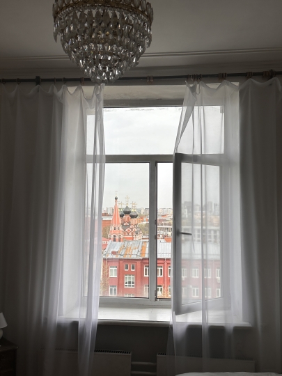 Винтажная квартира в Сталинке  с роялем- Twosabe studio