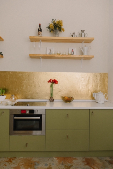 Винтажная квартира в центре Москвы Arbat Studio