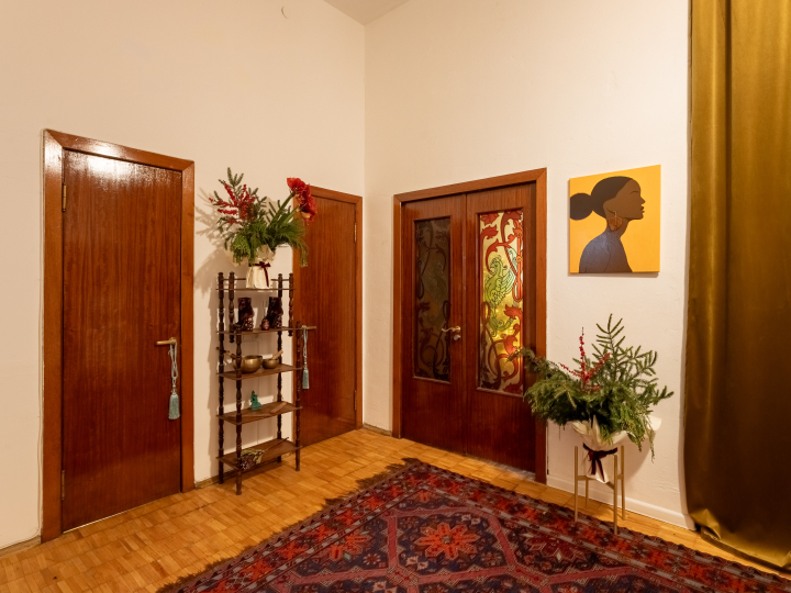 Винтажная квартира в центре Москвы Arbat Studio