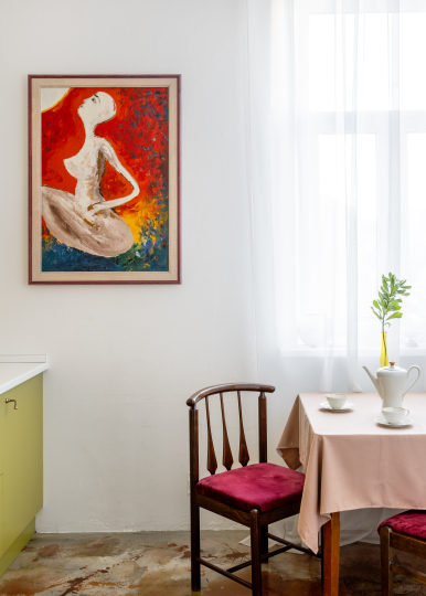 Винтажная квартира в центре Москвы Arbat Studio