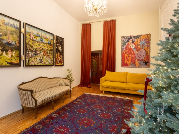 Винтажная квартира в центре Москвы Arbat Studio