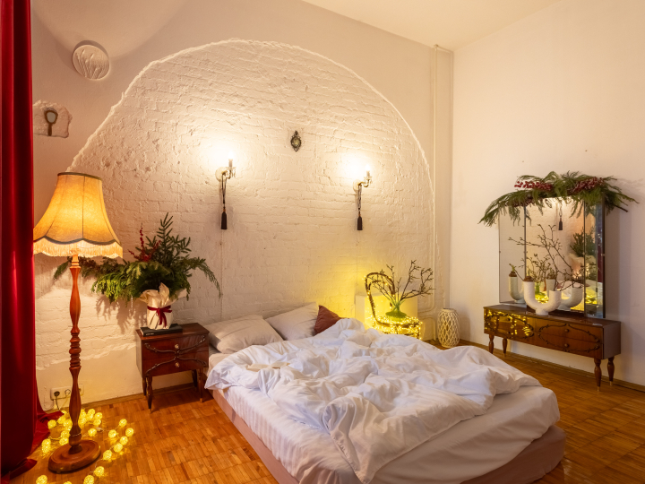 Винтажная квартира в центре Москвы Arbat Studio