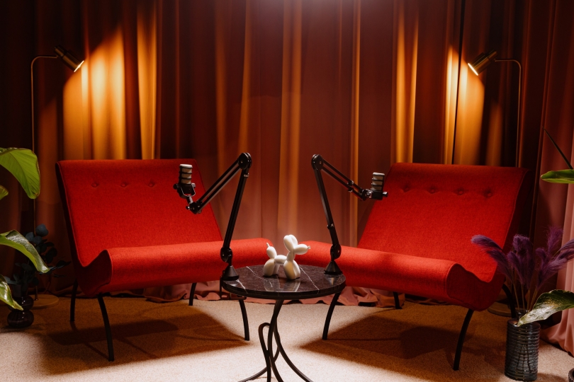 Студия для записи подкаста