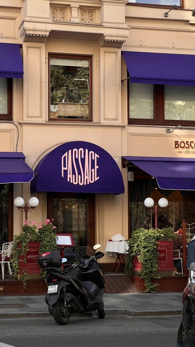 Роскошный фасада Пассажа