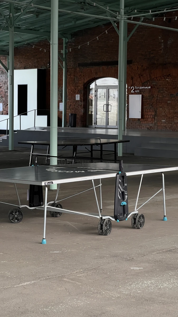 Теннисные столы на винзавод