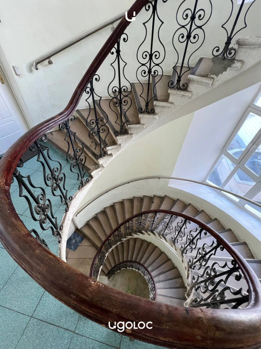 Винтовая лестница в доме Лебедева