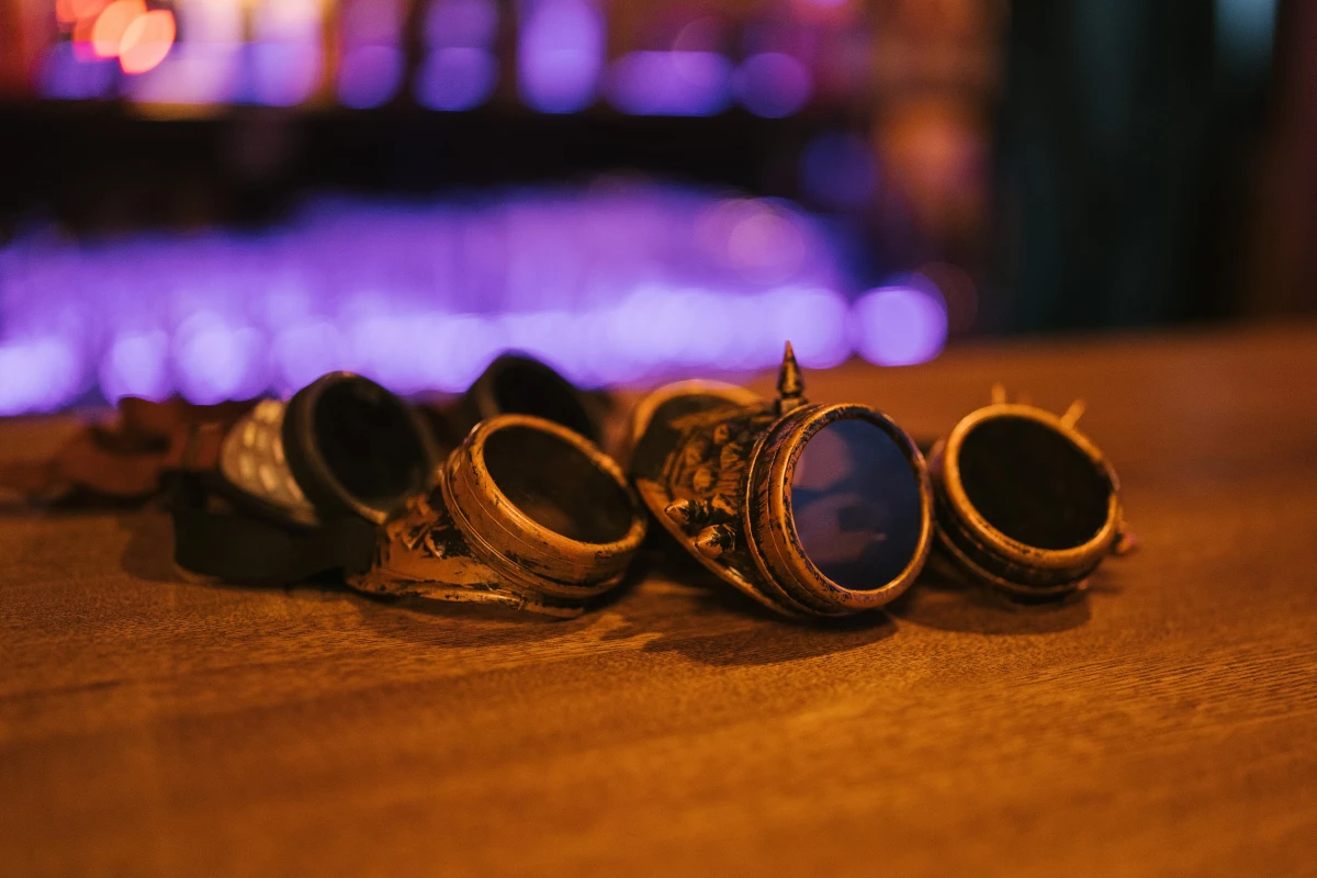 Двухуровневый бар лофт в стиле Стимпанк!