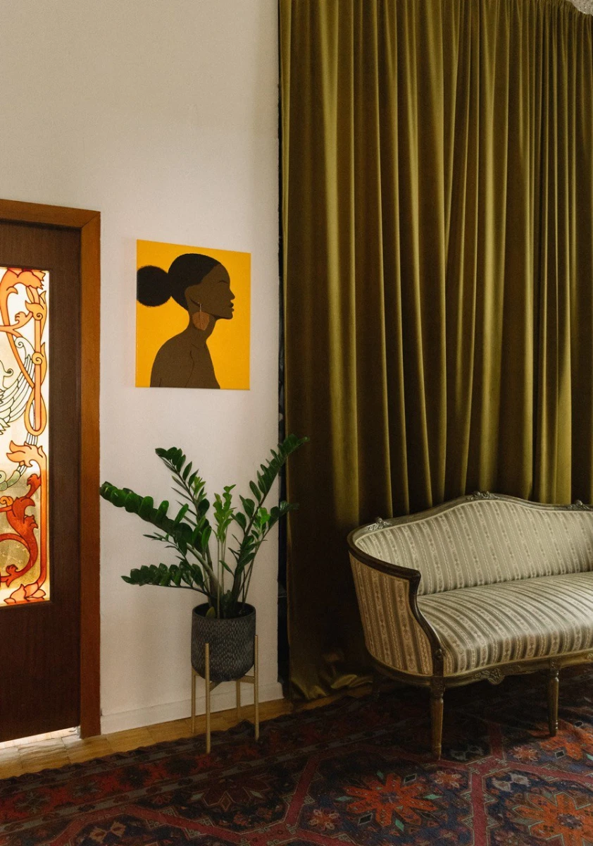 Винтажная квартира с центре Москвы Arbat Studio