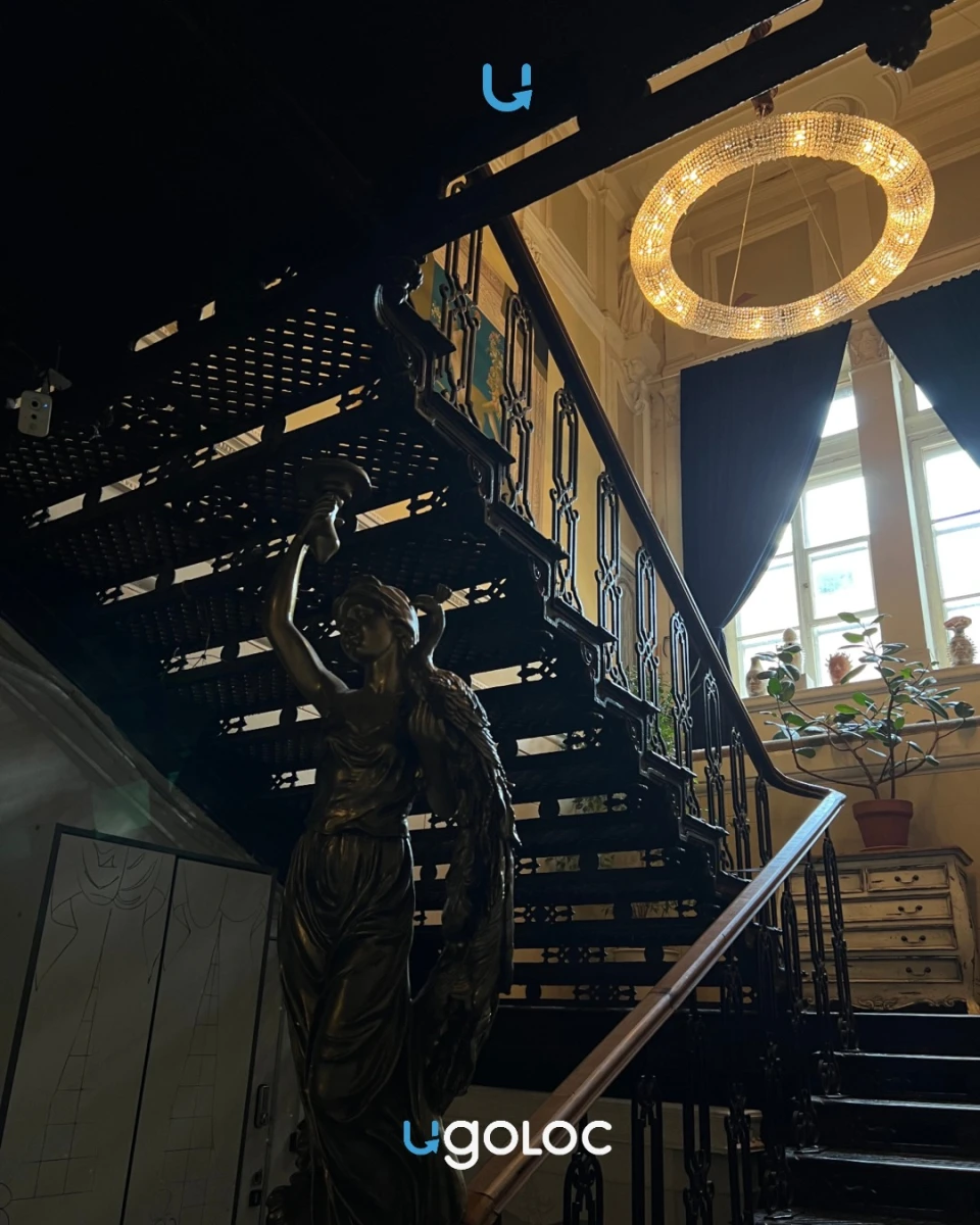 Красивая дверь в особняк Лорис-Меликова