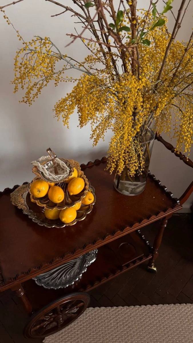 Гостиная в особняке на Выборгской