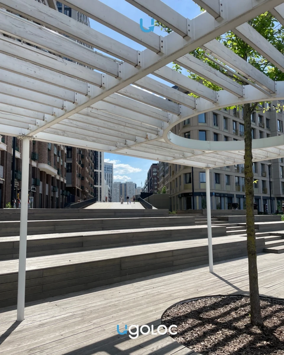 Локация на проспекте Лихачёва