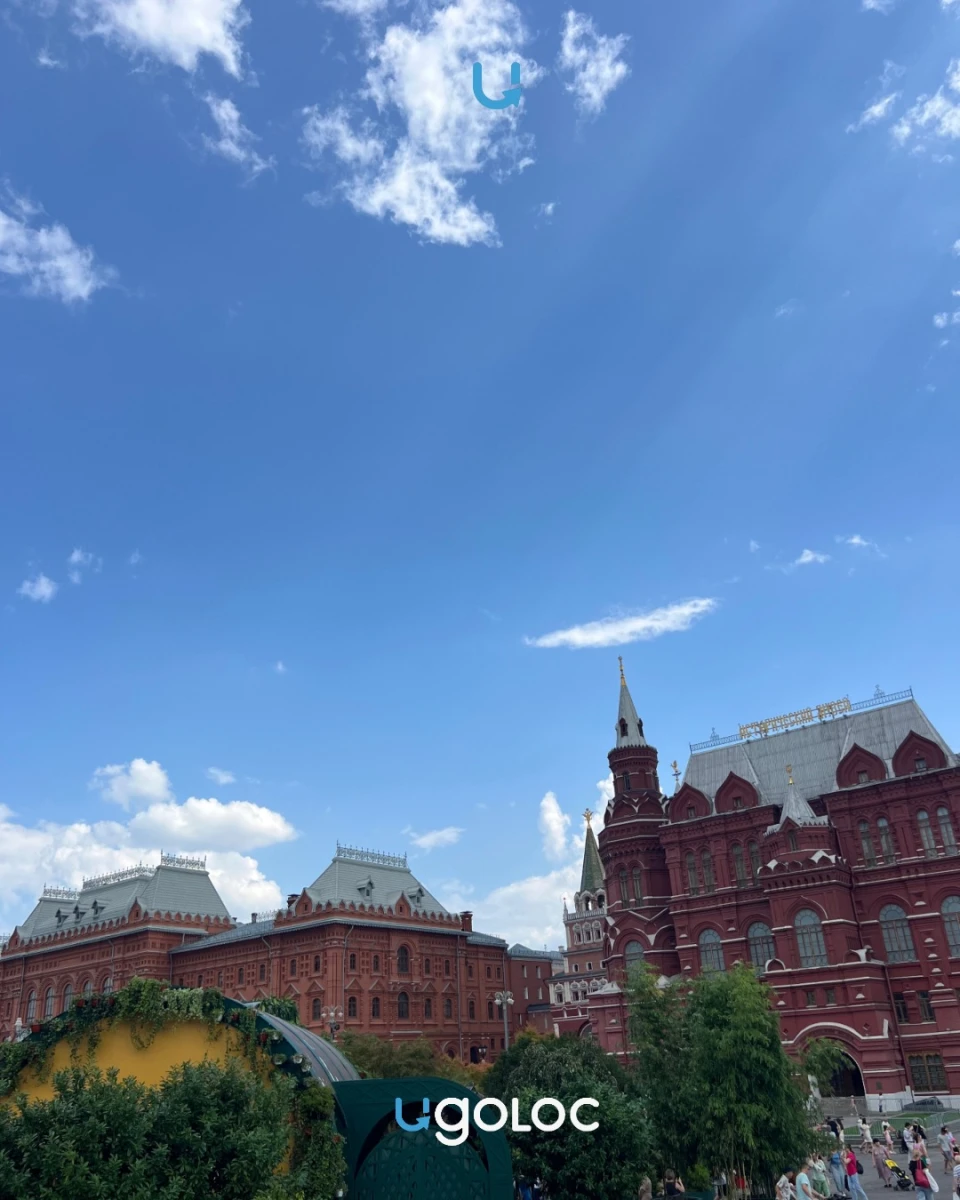 Летнее оформление Манежной Площади