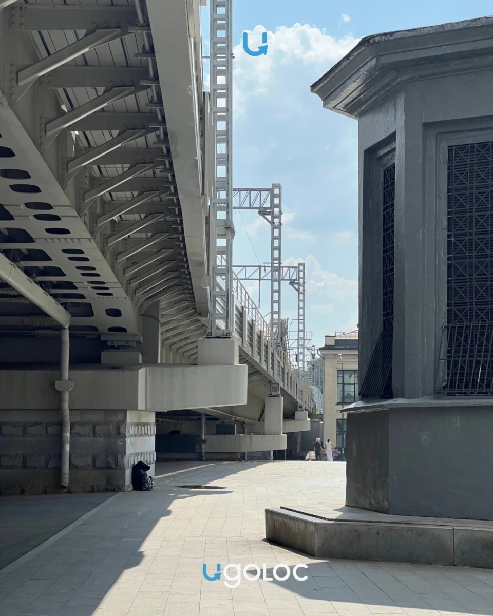 Мост на Казанском вокзале