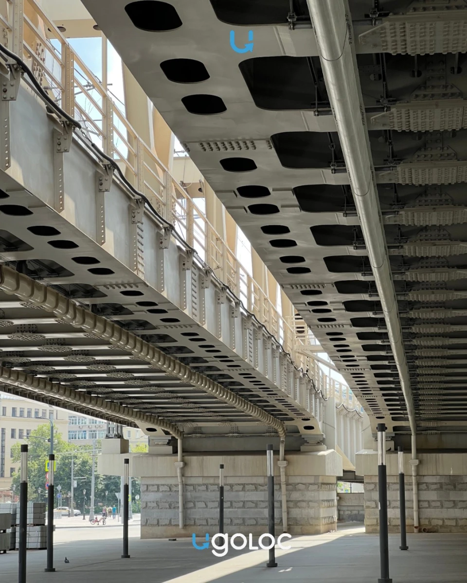 Мост на Казанском вокзале