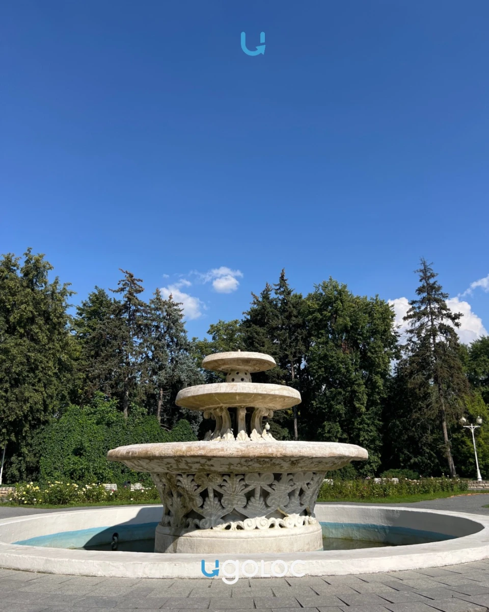 Фонтан в парке Горького