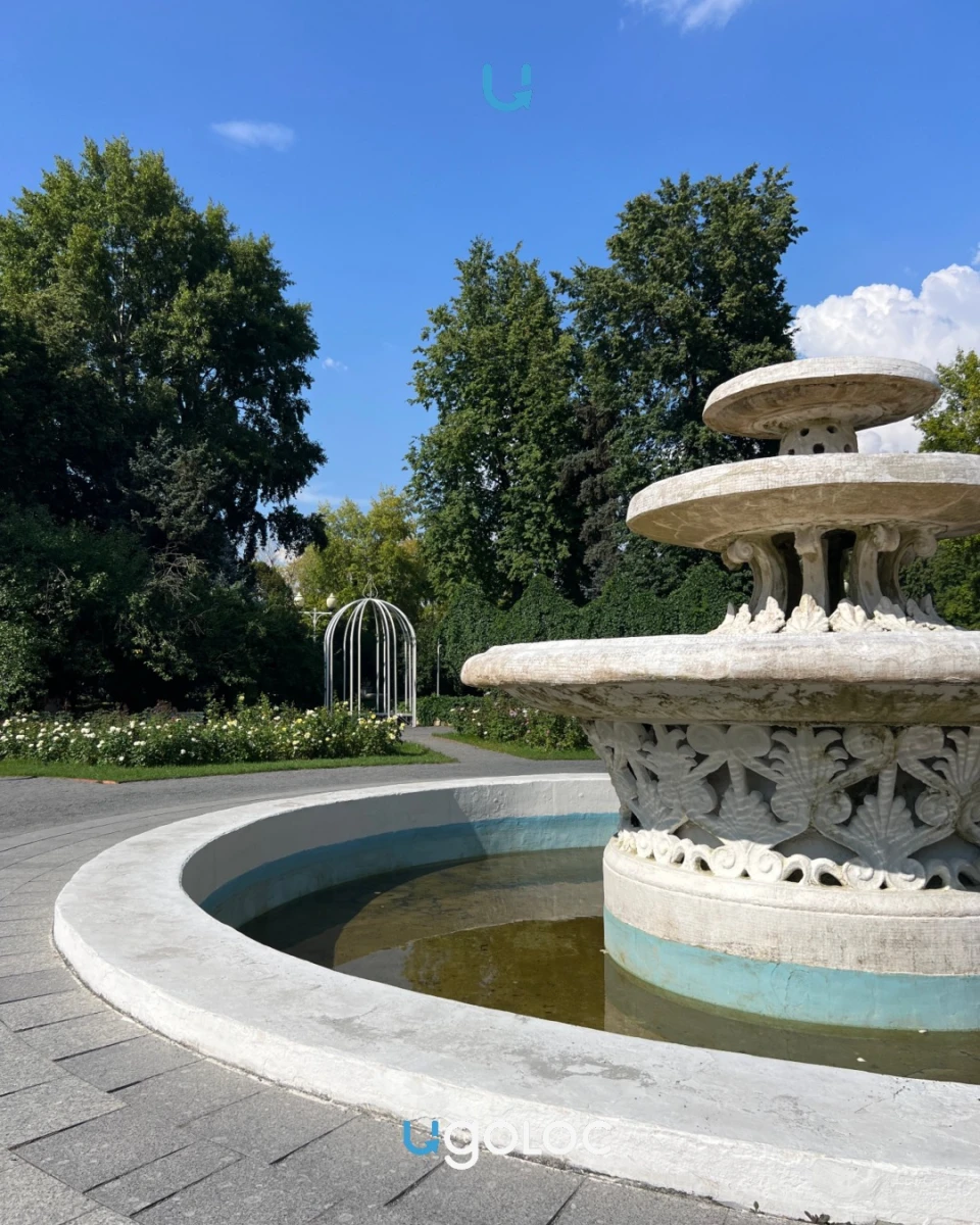 Фонтан в парке Горького