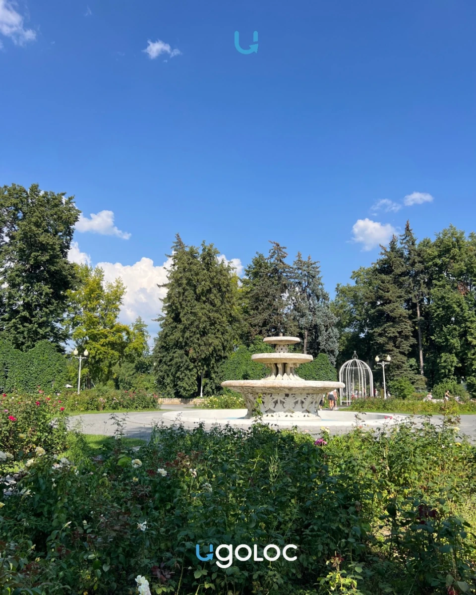 Фонтан в парке Горького